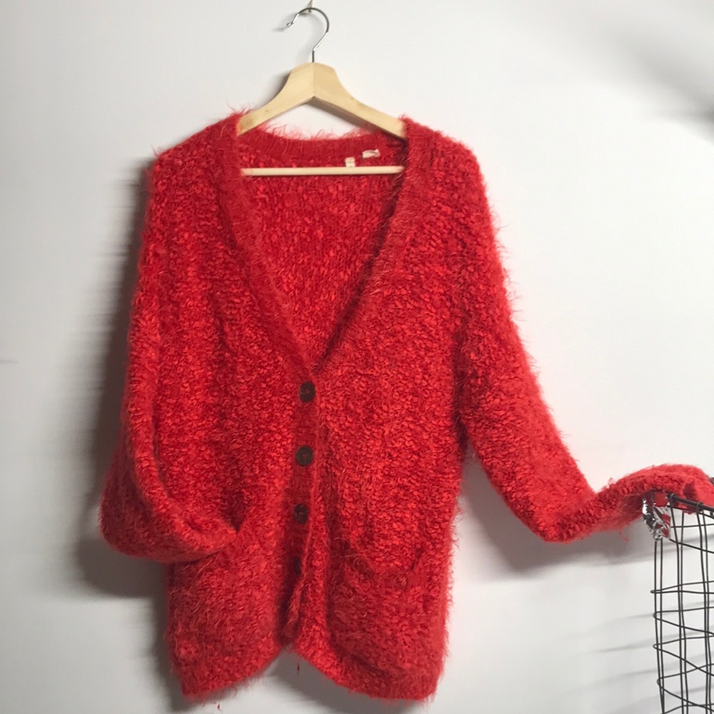 Elmo red - the dreamiest cozy sweater